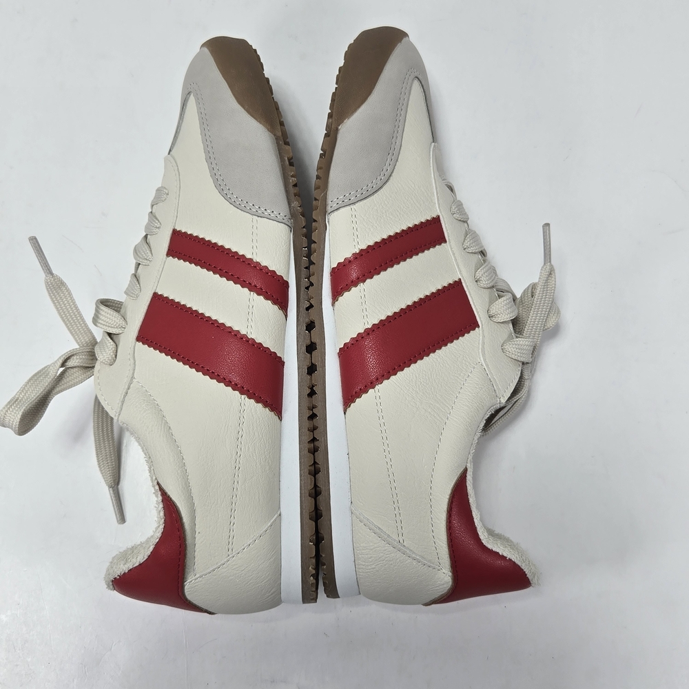 DV by Dolce Vita Rascal T-Toe Red and Cream Sneakers Size 7 1/2 7.5 - Picture 8 of 10
